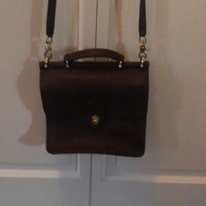 Coach Handbag Crossbody/ Satchel Dark Brown Brand New Never Been Used